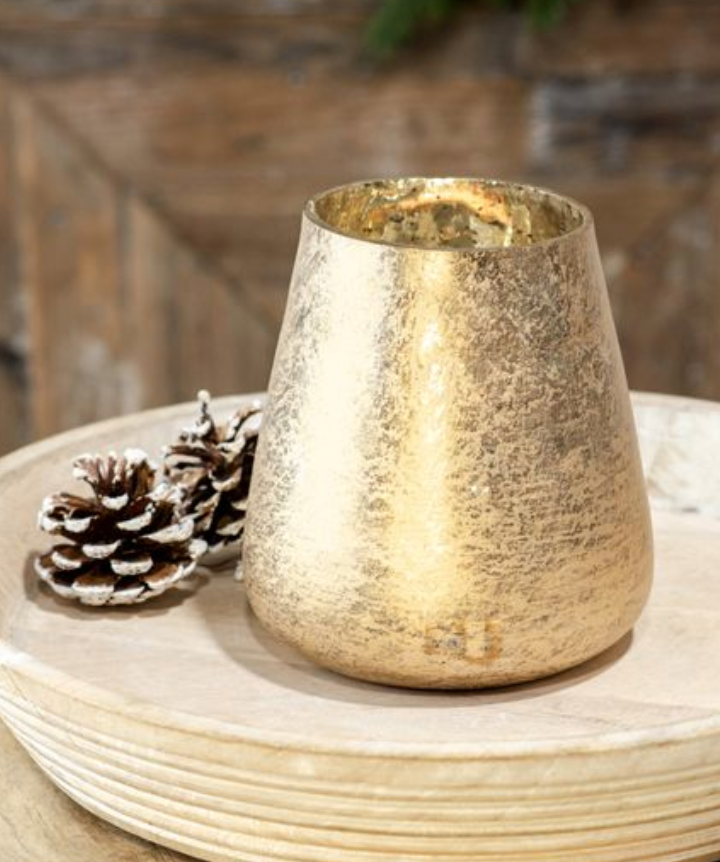 6" Gold Foil Votive