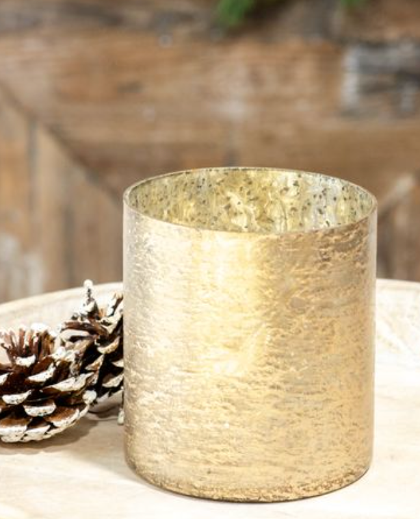 5" Gold Foil Vase