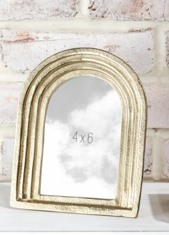 Gold Arch Photo Frame