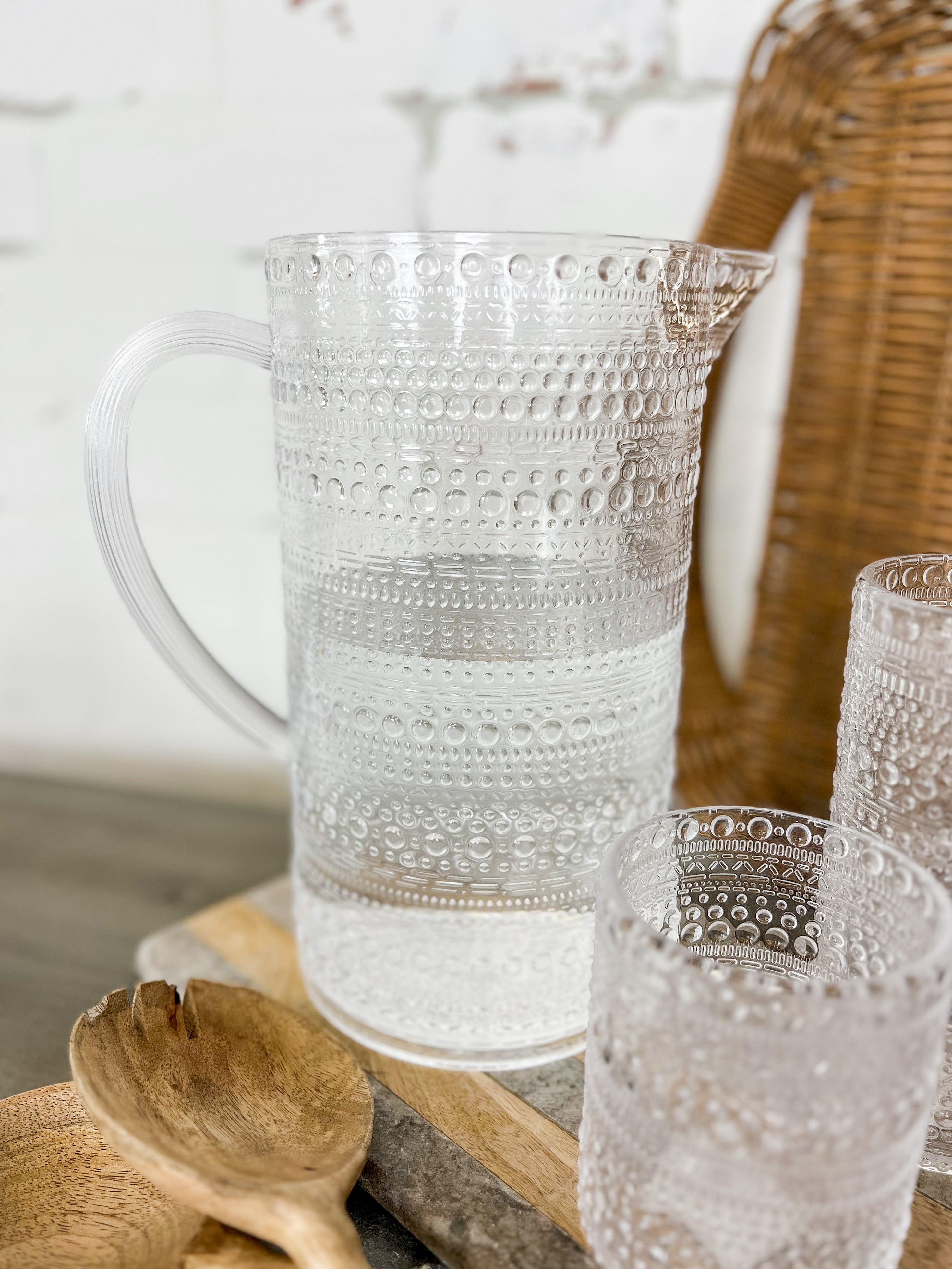 Melamine Dot Pitcher
