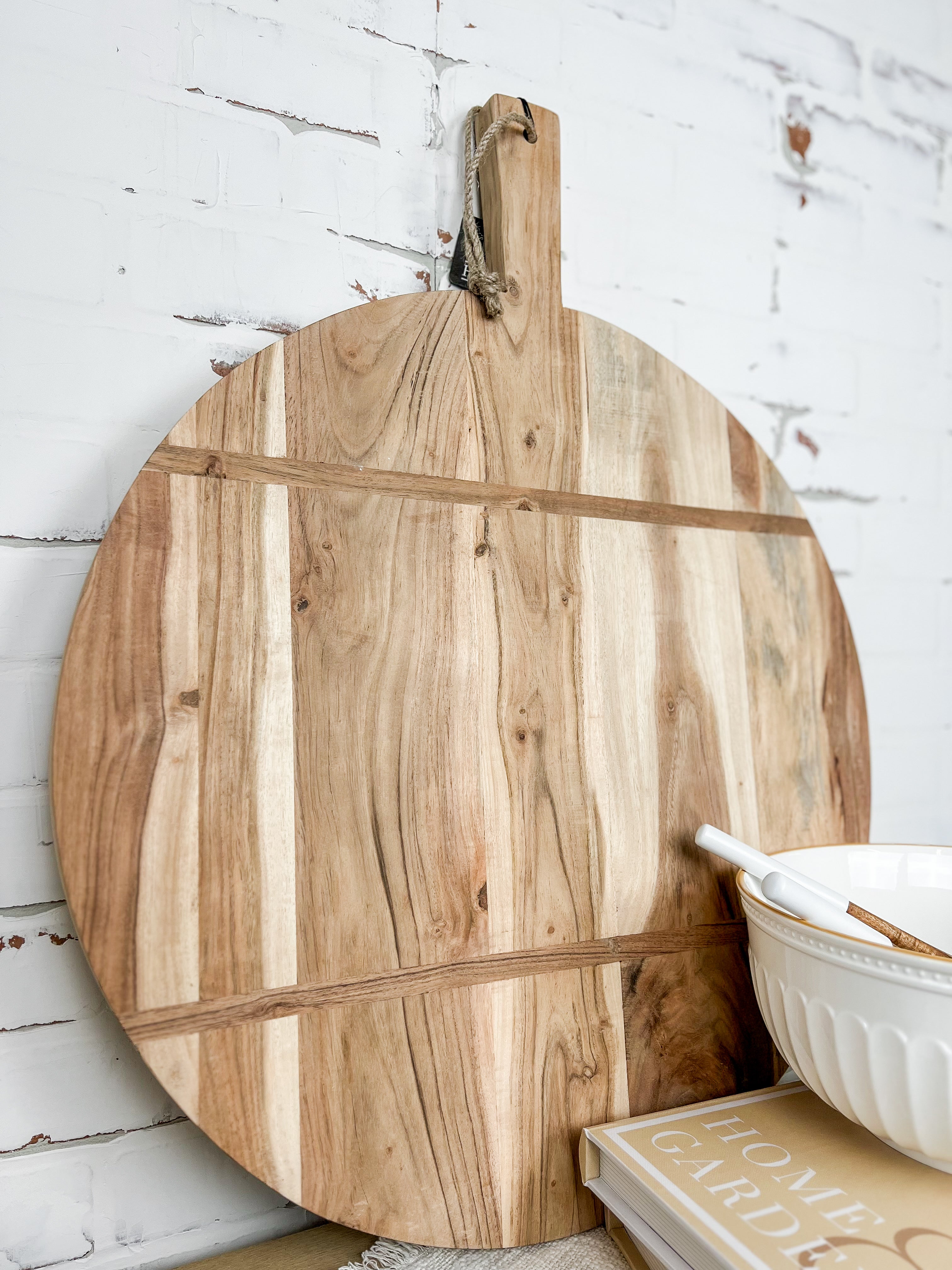 Round Serving Board