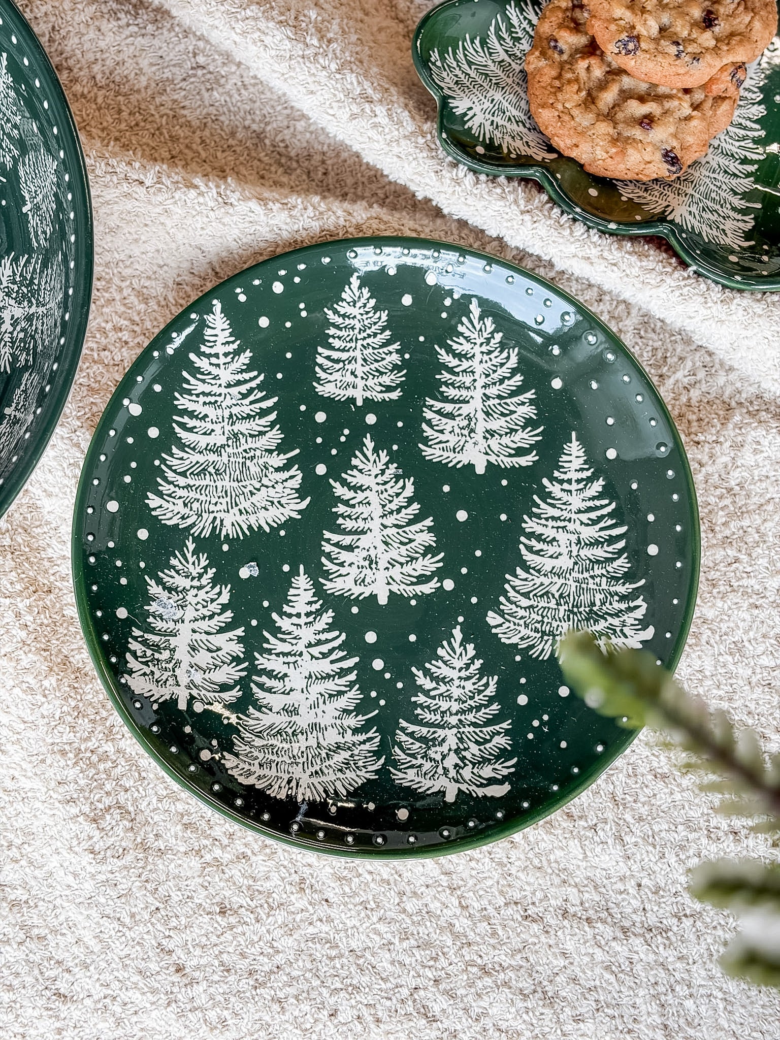 8" Tree Print Plate
