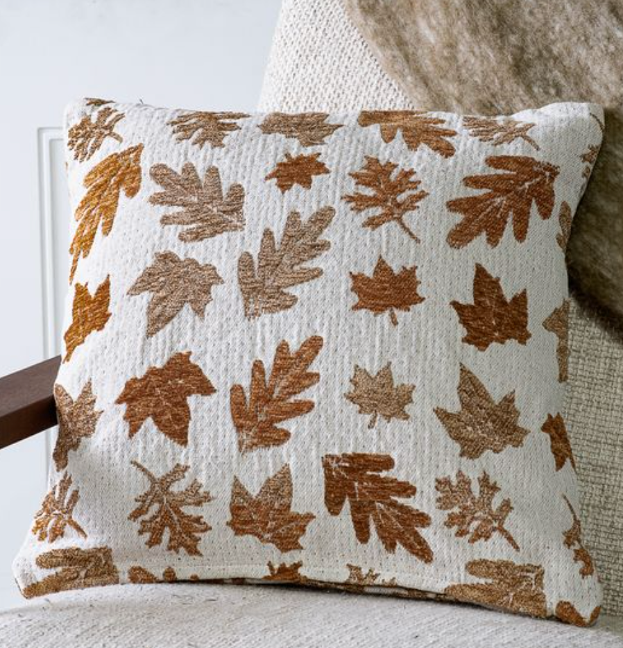 Autumn Leaves Pillow | 18x18"