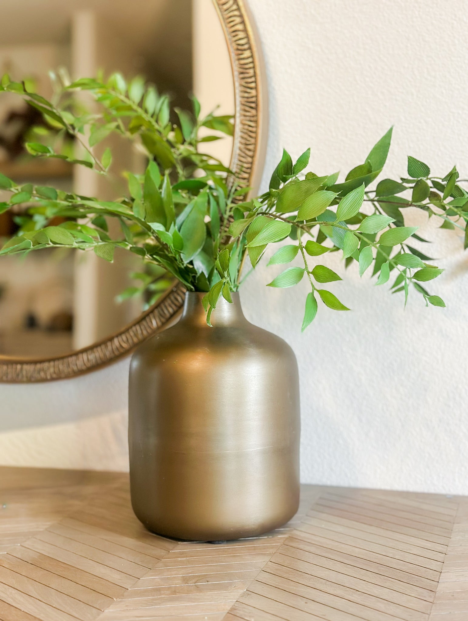 8.5" Antique Iron Vase