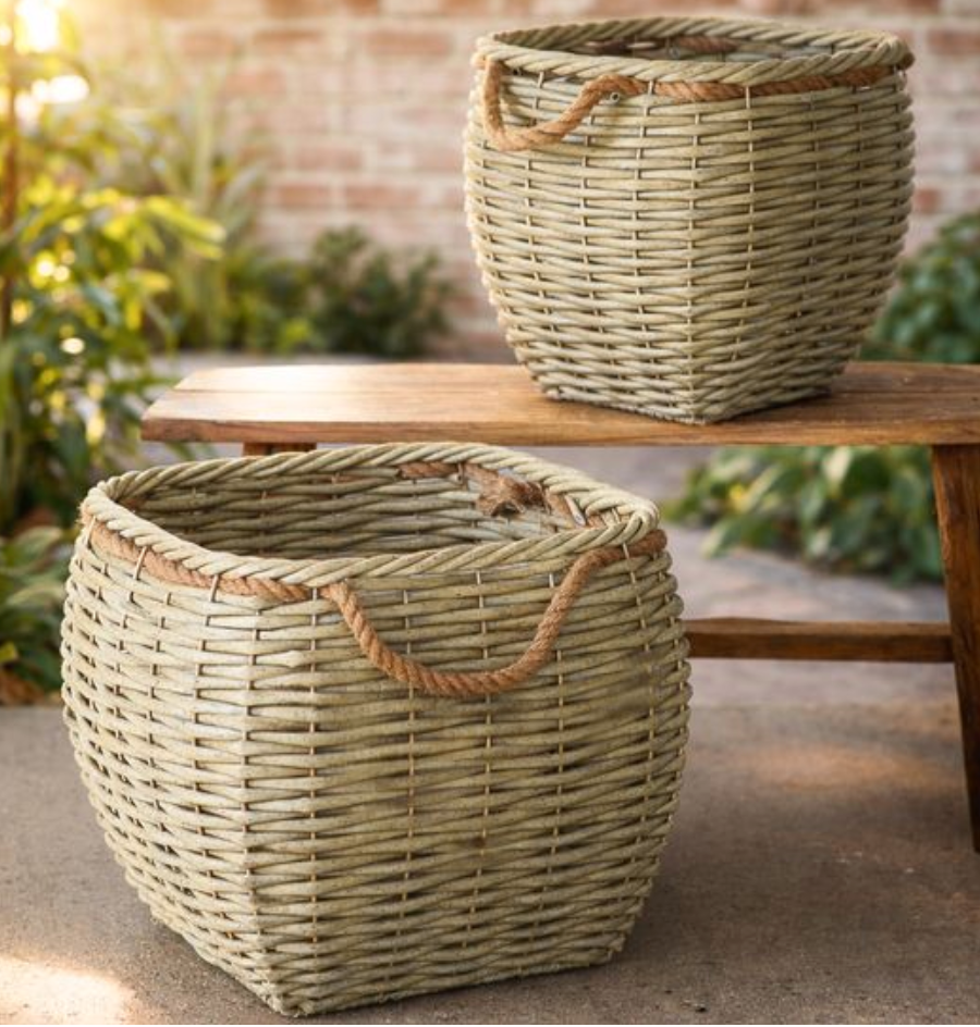 Woven Storage Basket Set
