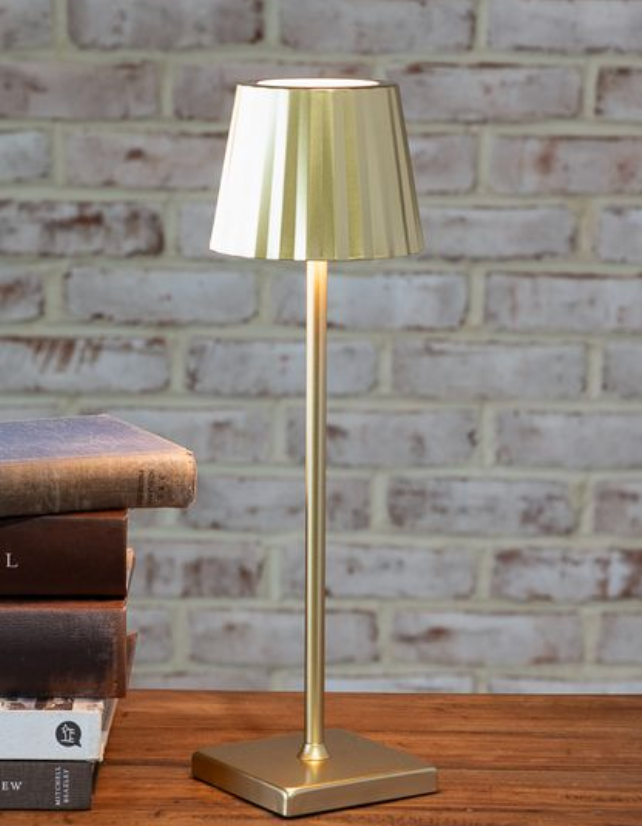 Rechargeable Gold Led Lamp