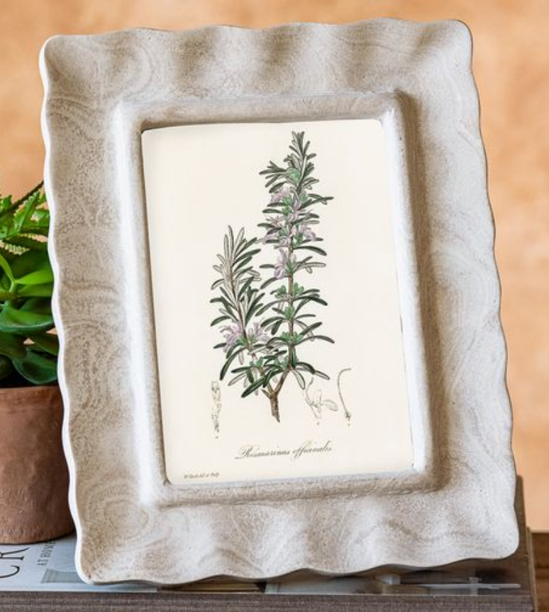 5 x 7" Capri Beige Marble Photo Frame