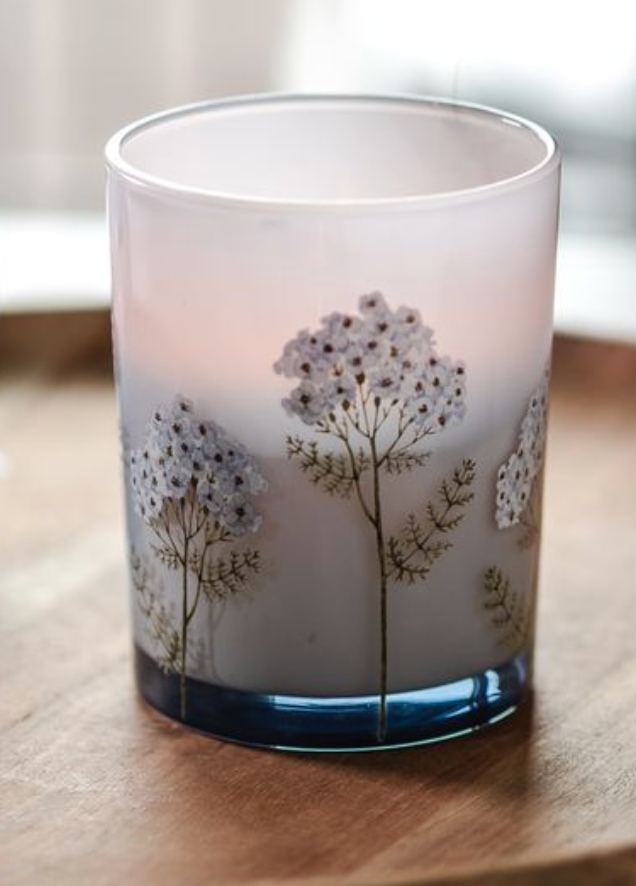 Frosted Glass Votive Holder | 5"