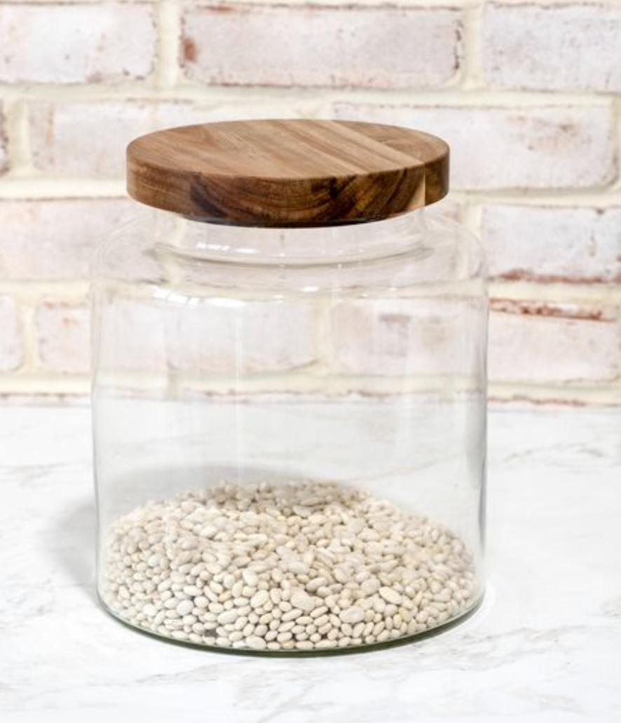 10" Glass Storage Jar