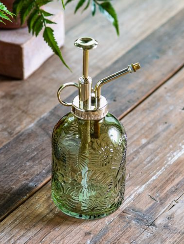 Green Leaf Pattern Mister