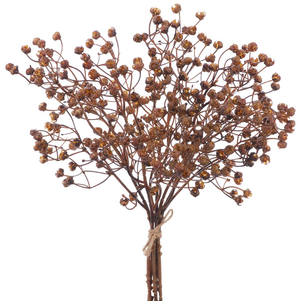 13.5" Brown Floral Bundle