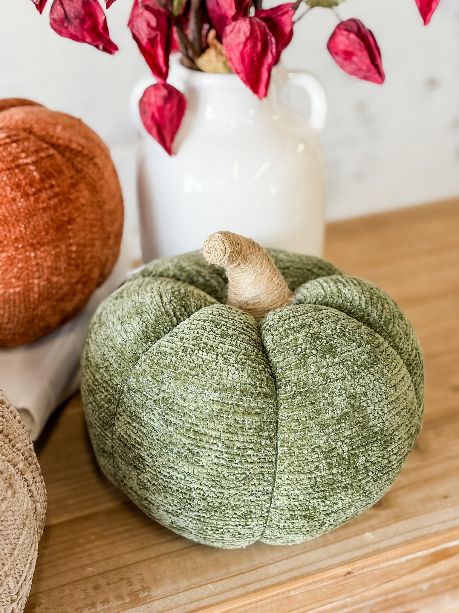 8.5" Green Pumpkin