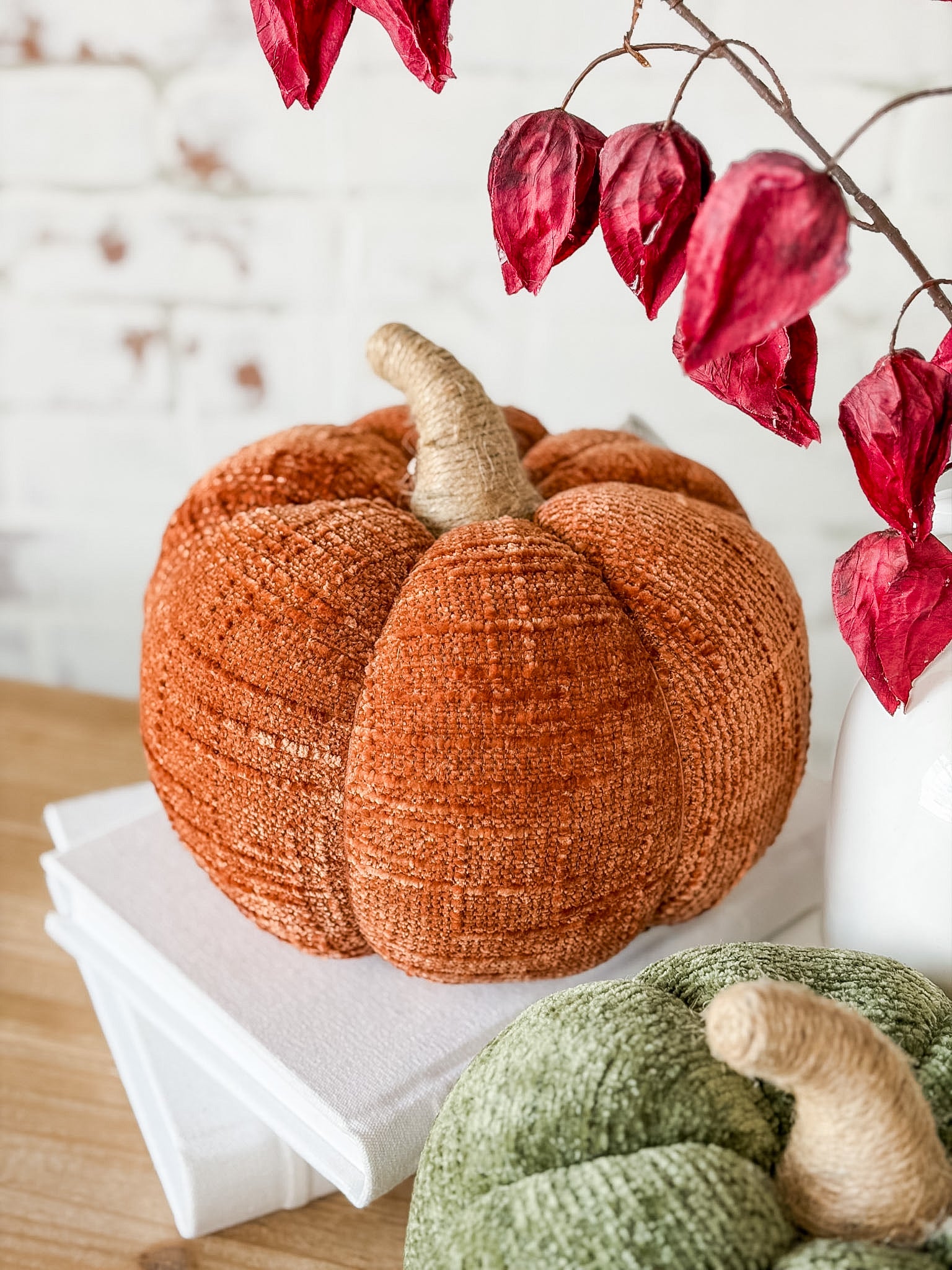 8.5" Orange Pumpkin