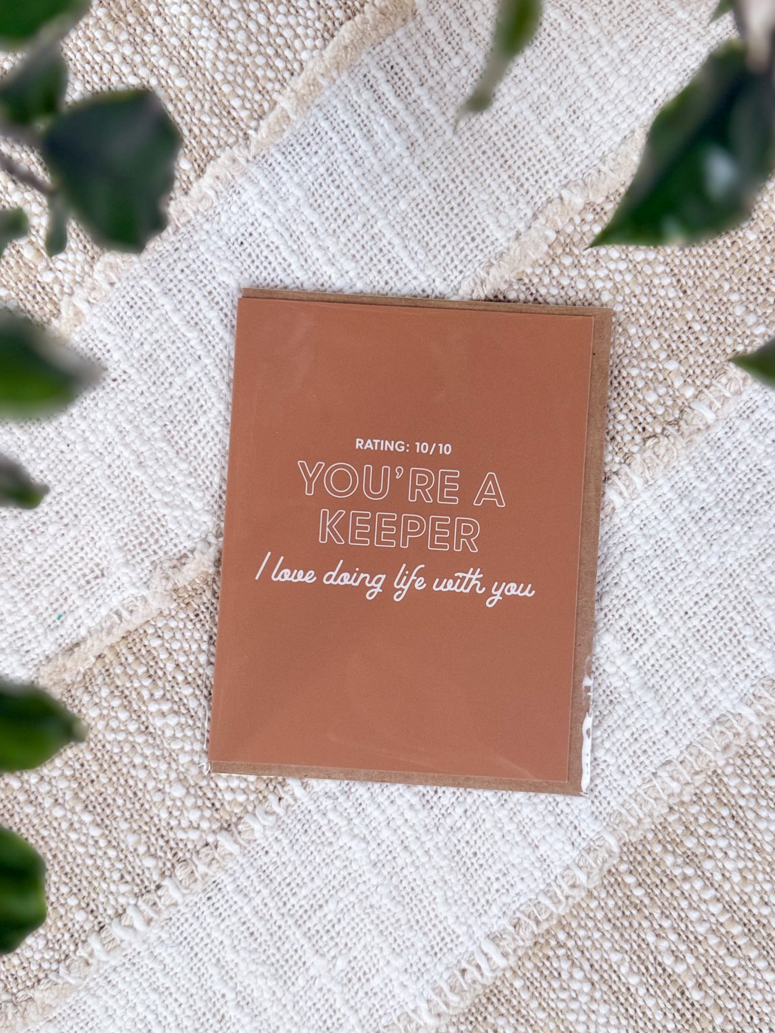 You're A Keeper | Greeting Card