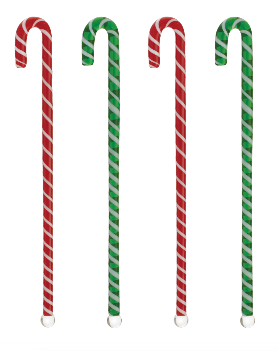 8" Candy Cane Stir Stick SET