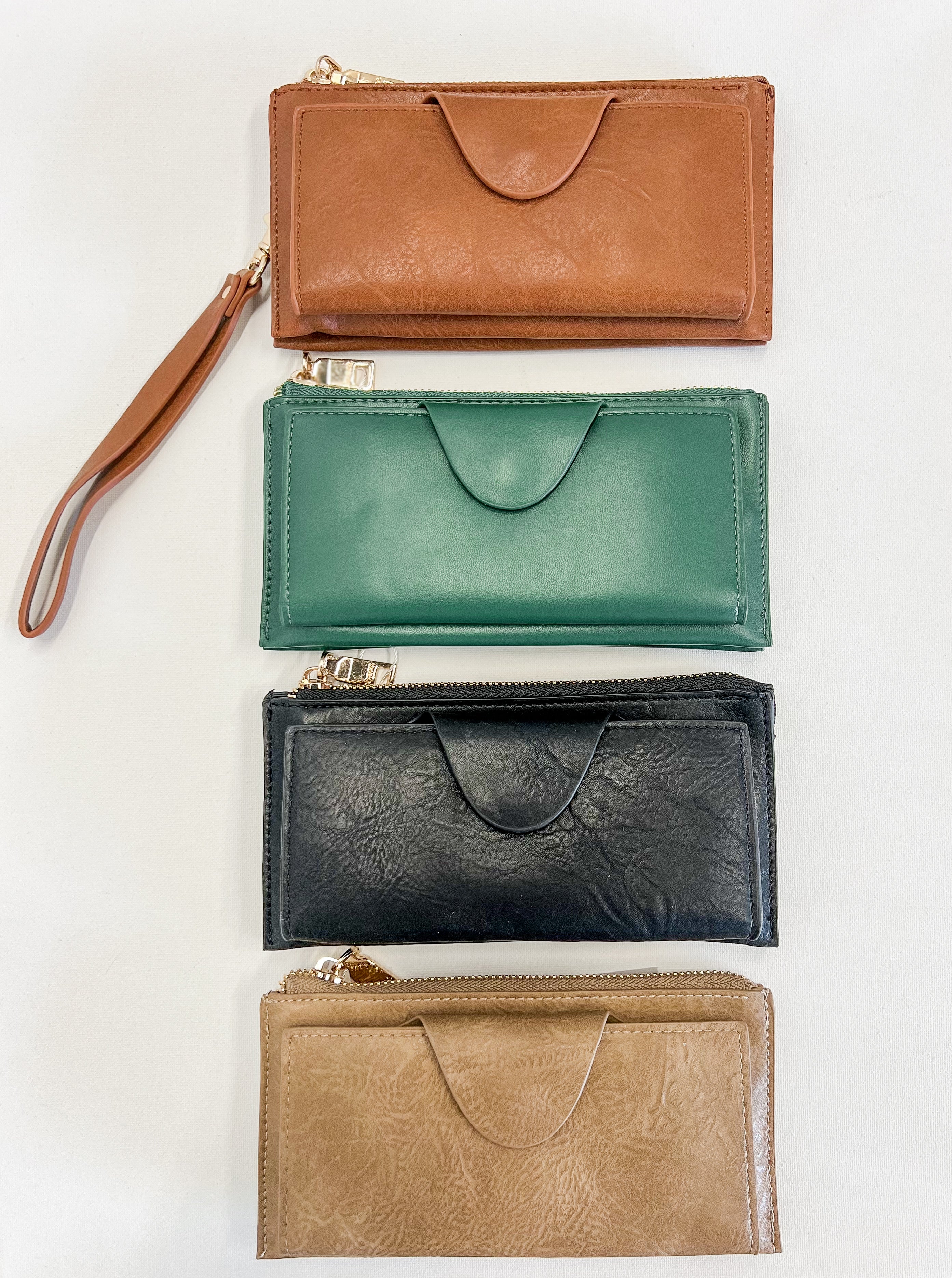 Emerald Clutch Wallet