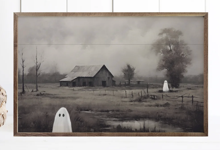 Barn With Ghosts | 8x5