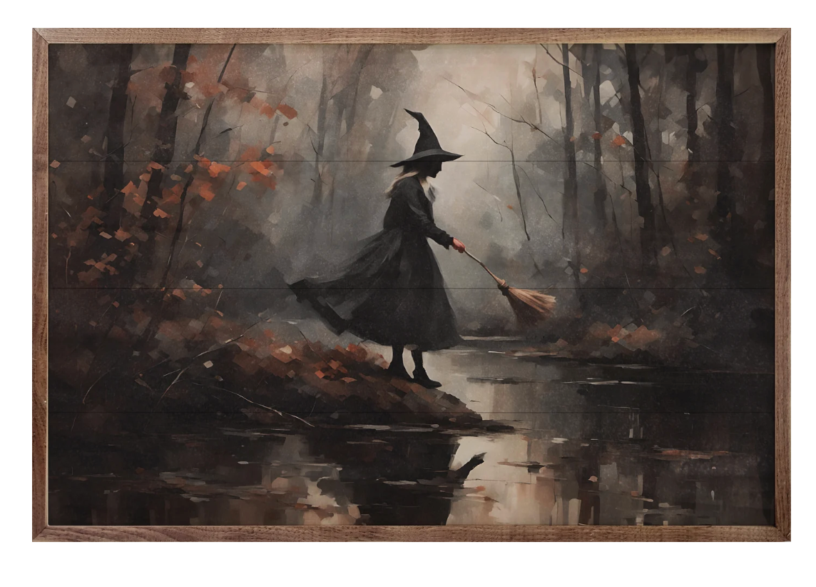 Witch Hunt In Forest | 16x10