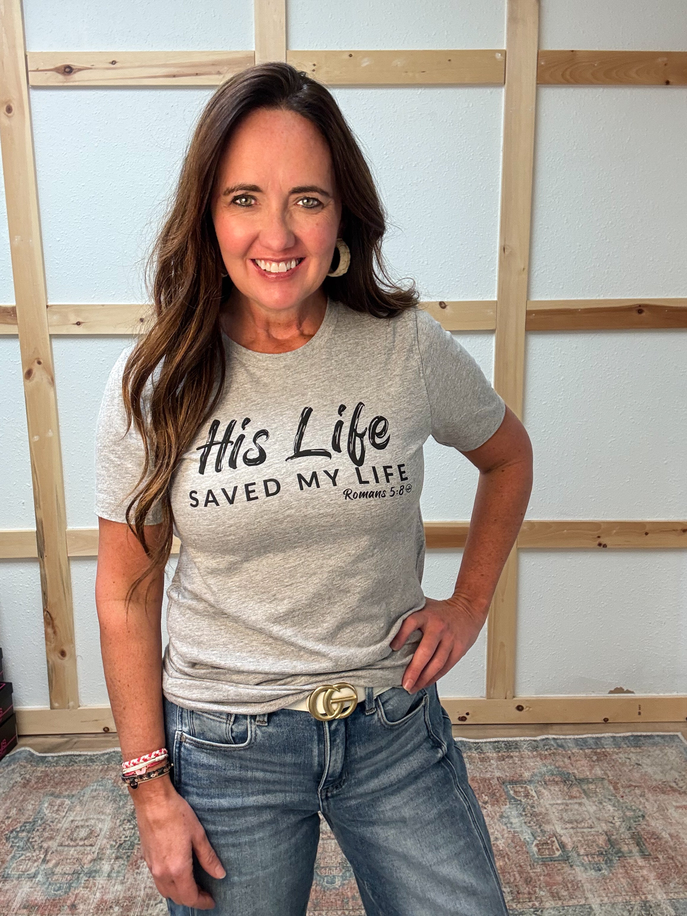 His Life Saved My Life Tee