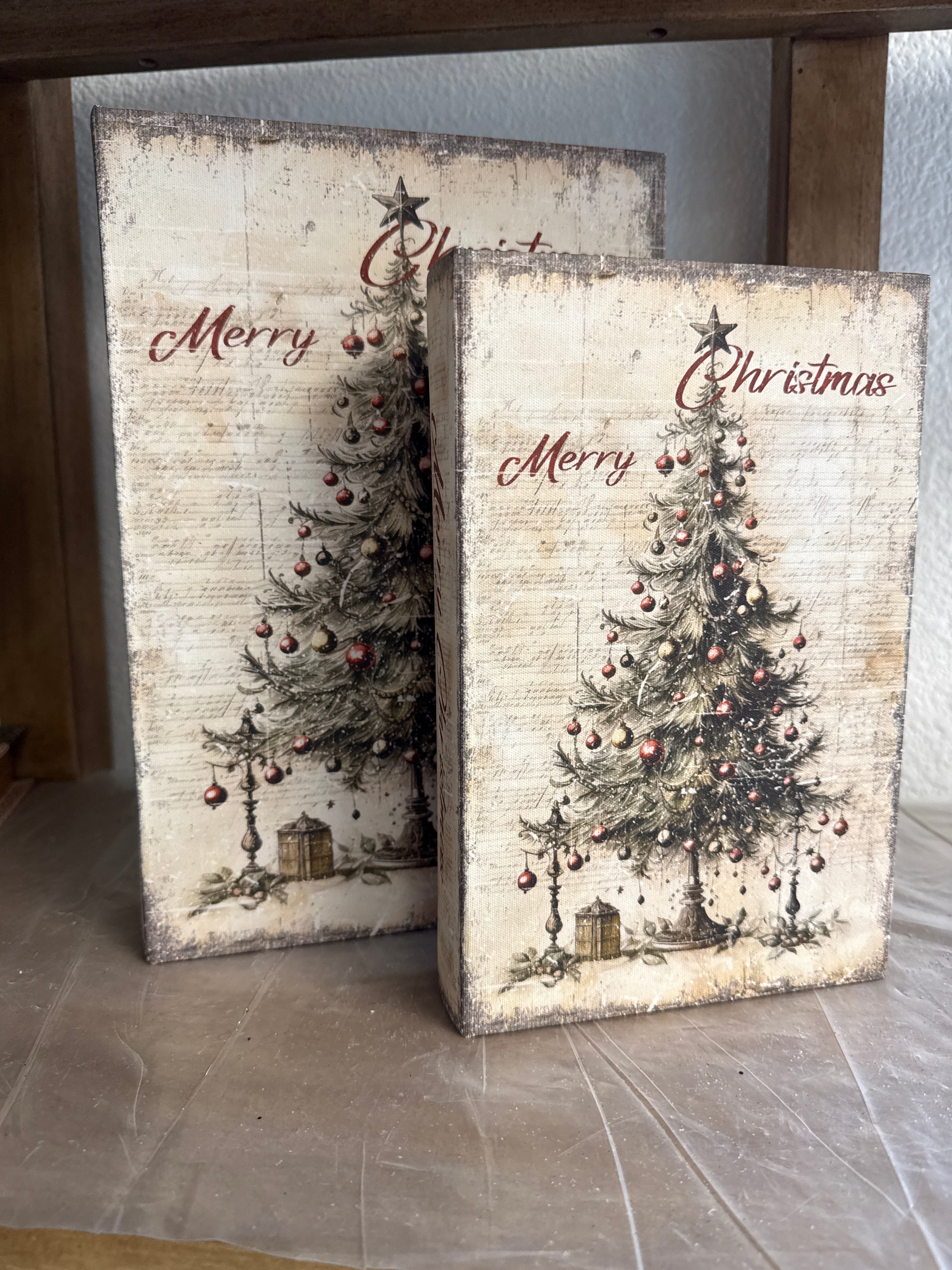 Merry Christmas Book Box