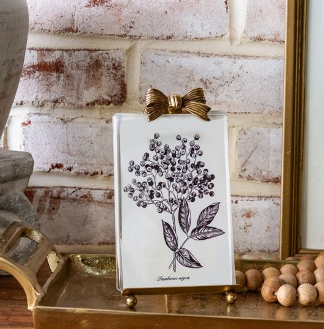 7" Iron Bow Photo Frame