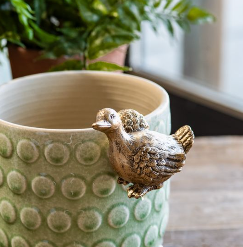 3.5" Resin Duck Pot Hanger