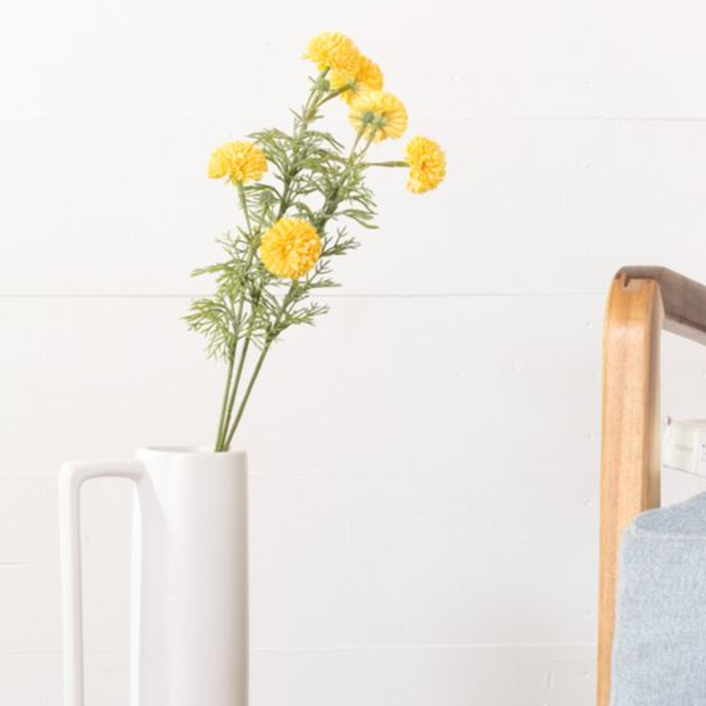 Small Yellow Chrysanthemum Stem