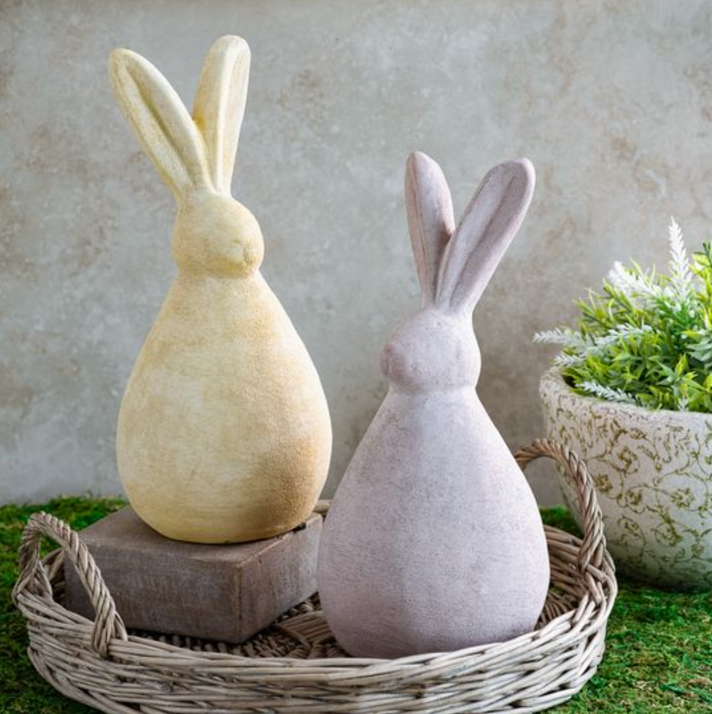 11" Pastel Textured Bunny