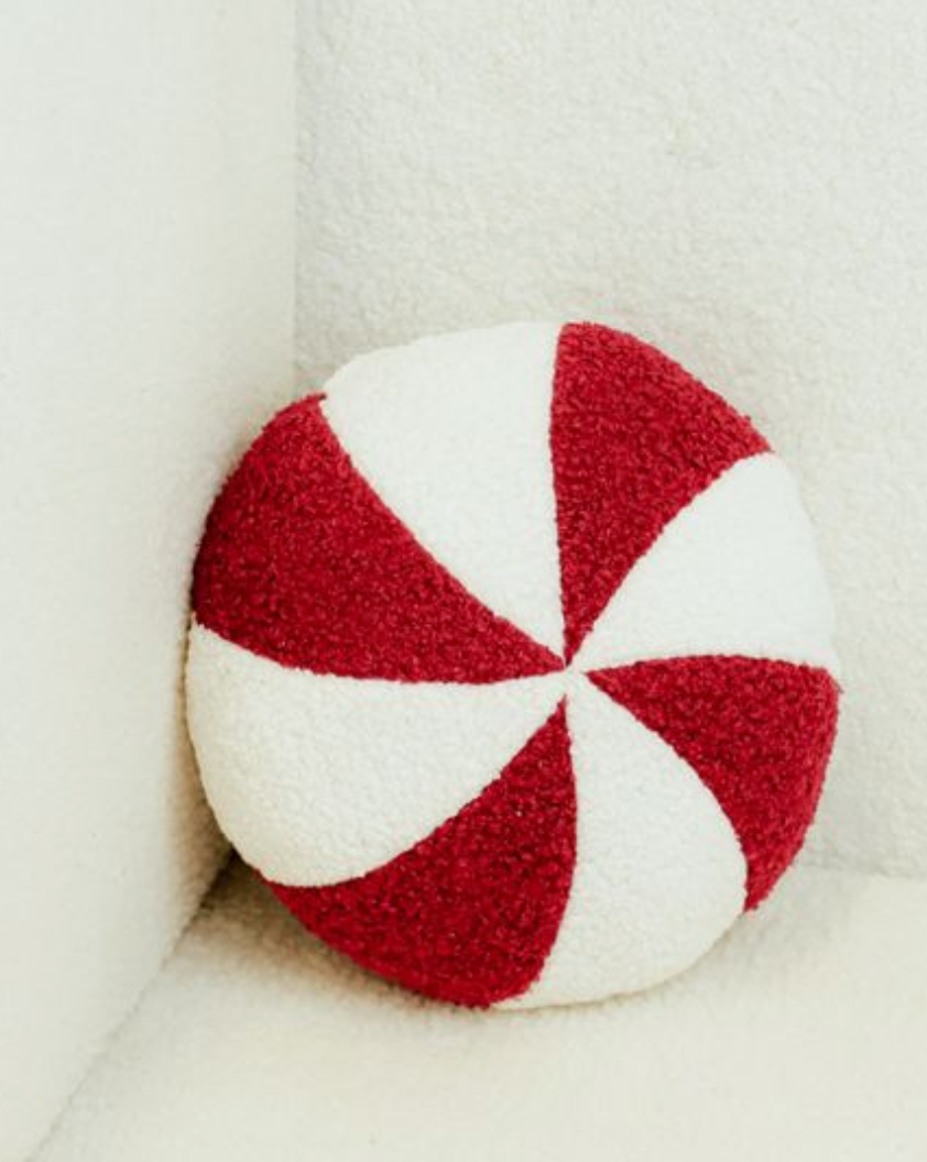 10" Peppermint Pillow