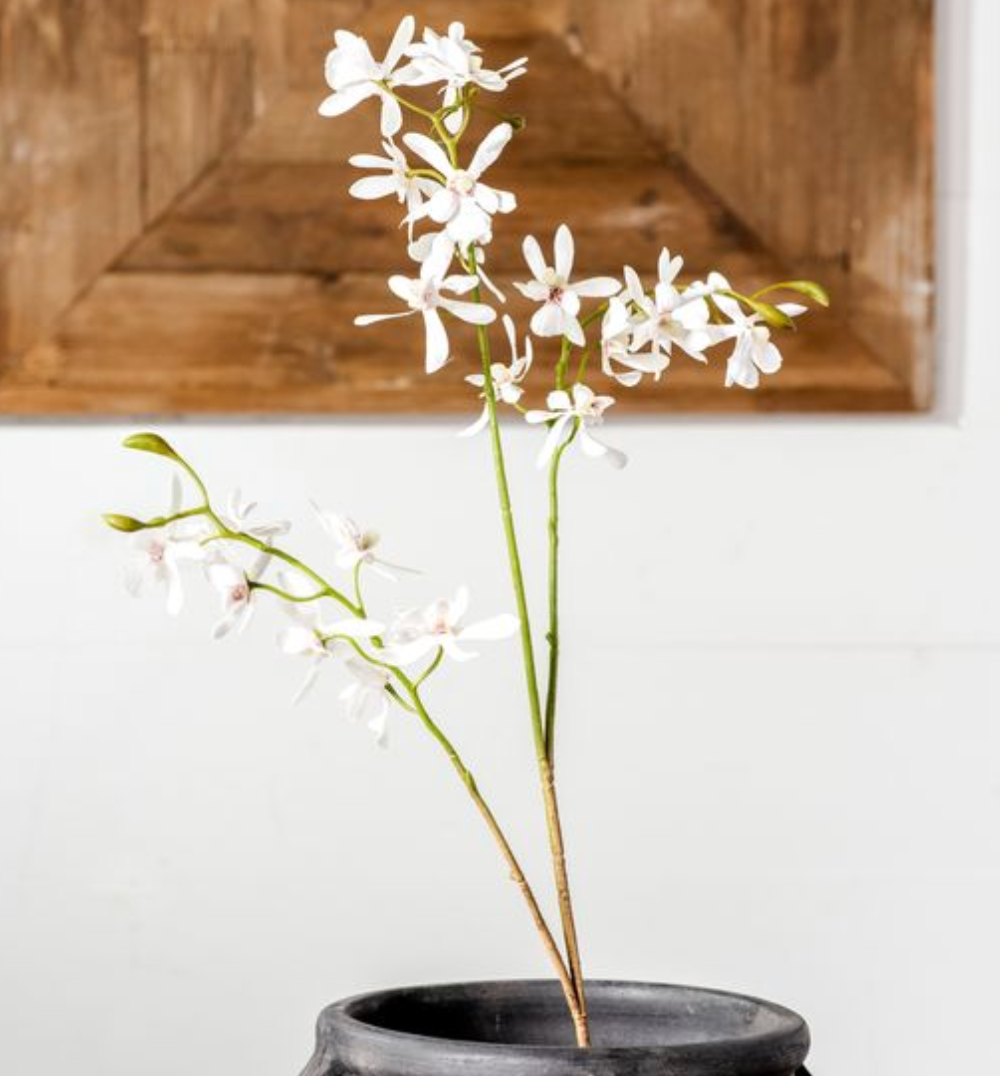 28" White Forsythia Stem