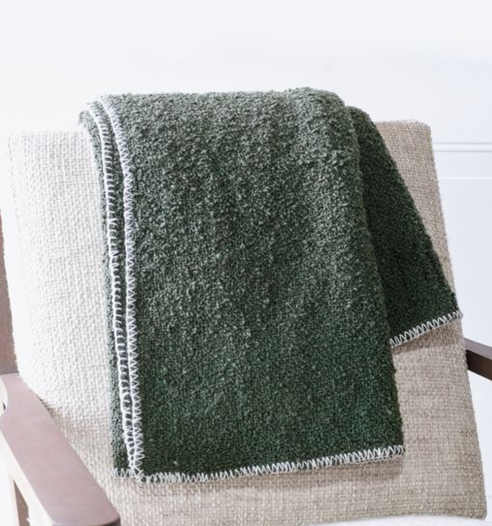 Forest Green Throw