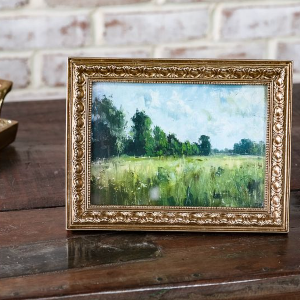 7x5 Vintage Gold Photo Frame