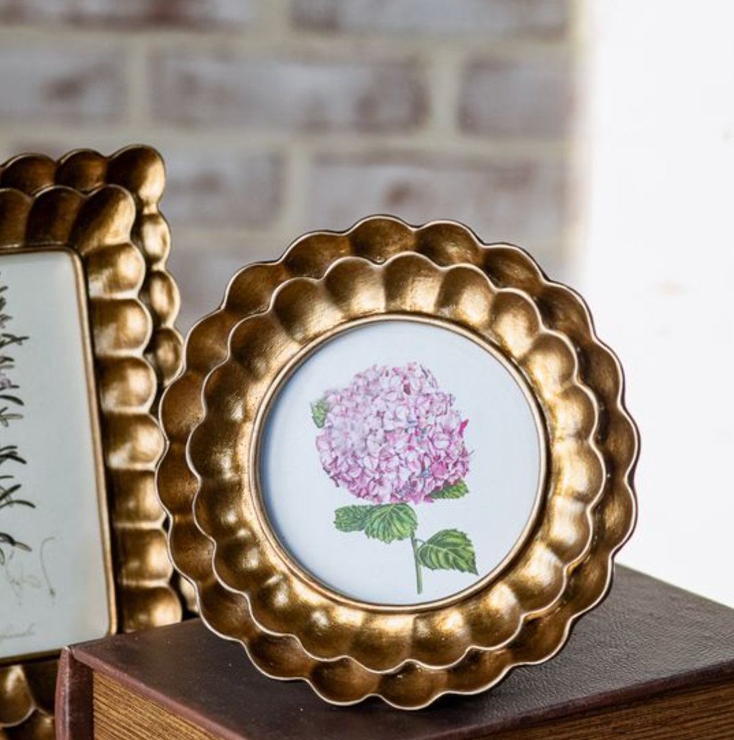 4x4 Bronze Scallop Frame