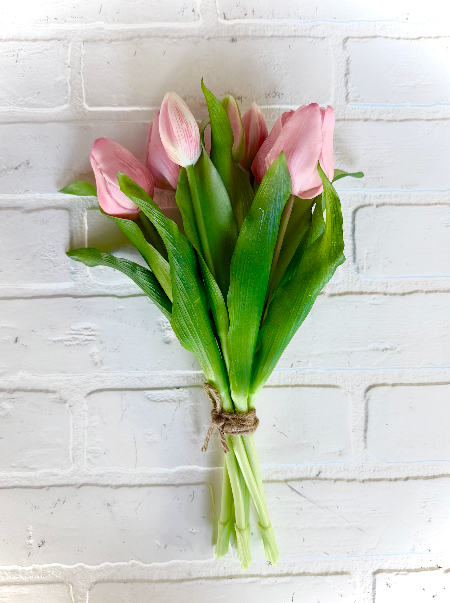 11.75" Blush Tulip Bouquet