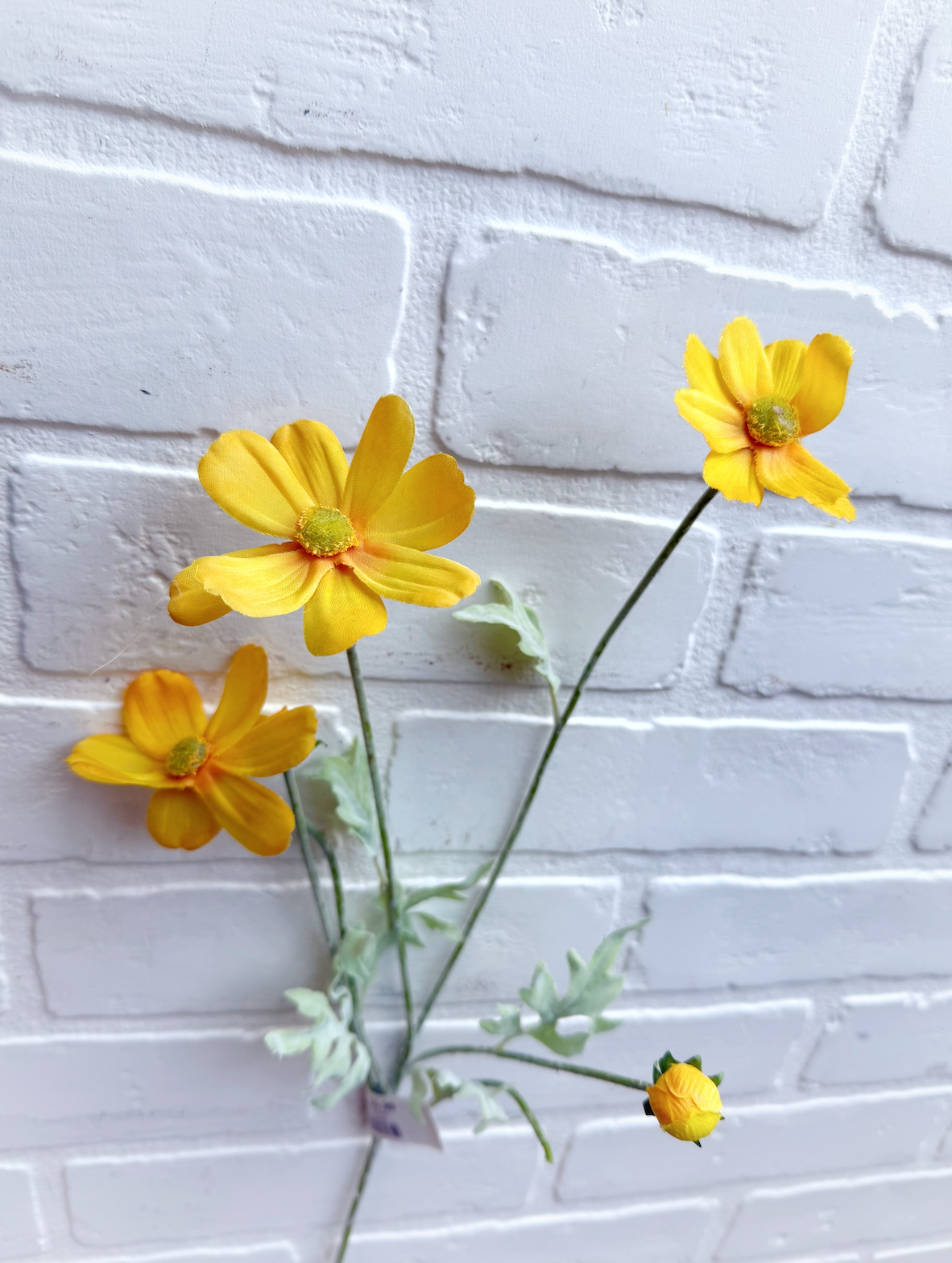 24.5" Cosmos Spray - Yellow