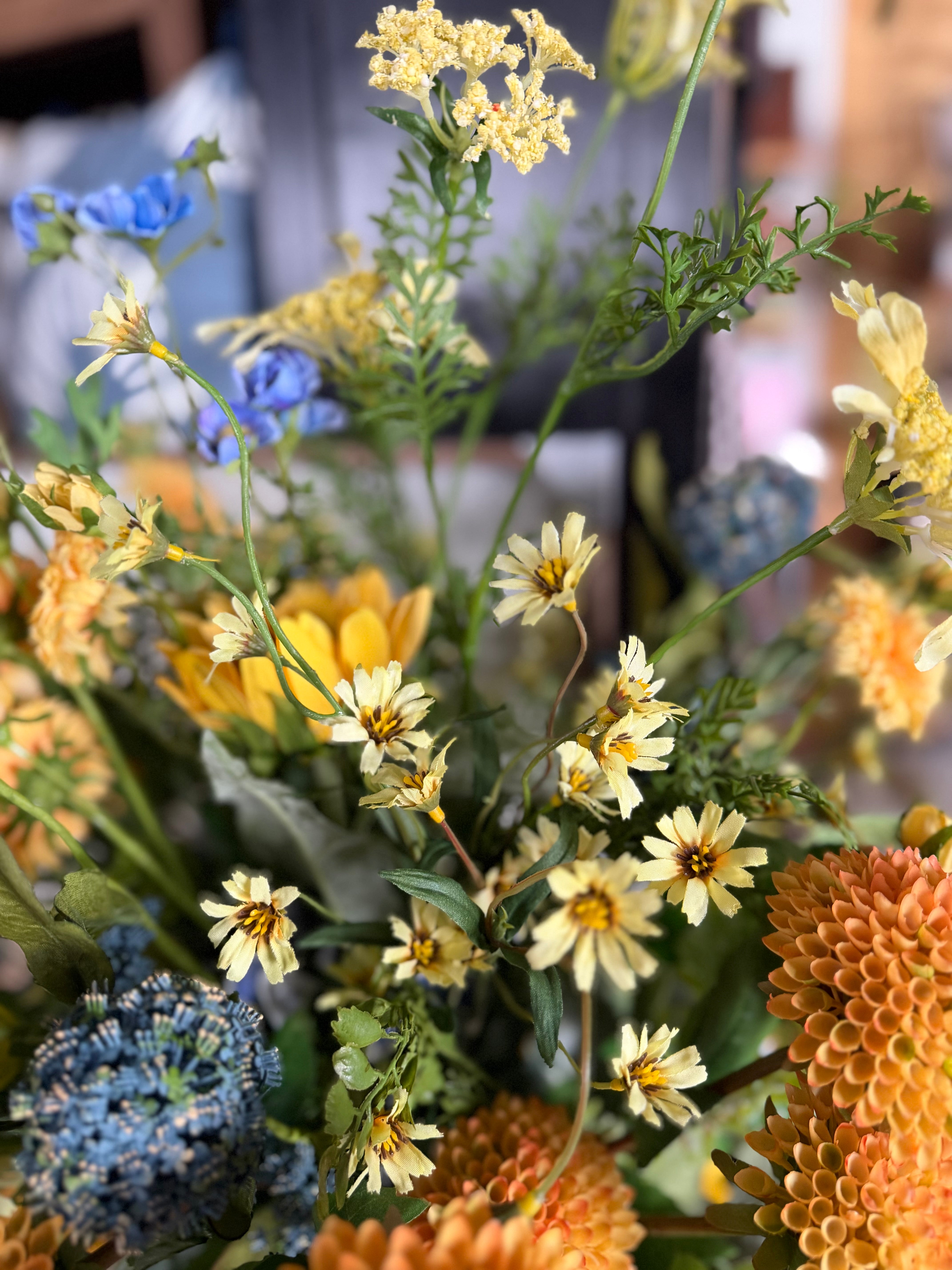 29” Wild Daisy Spray - Yellow