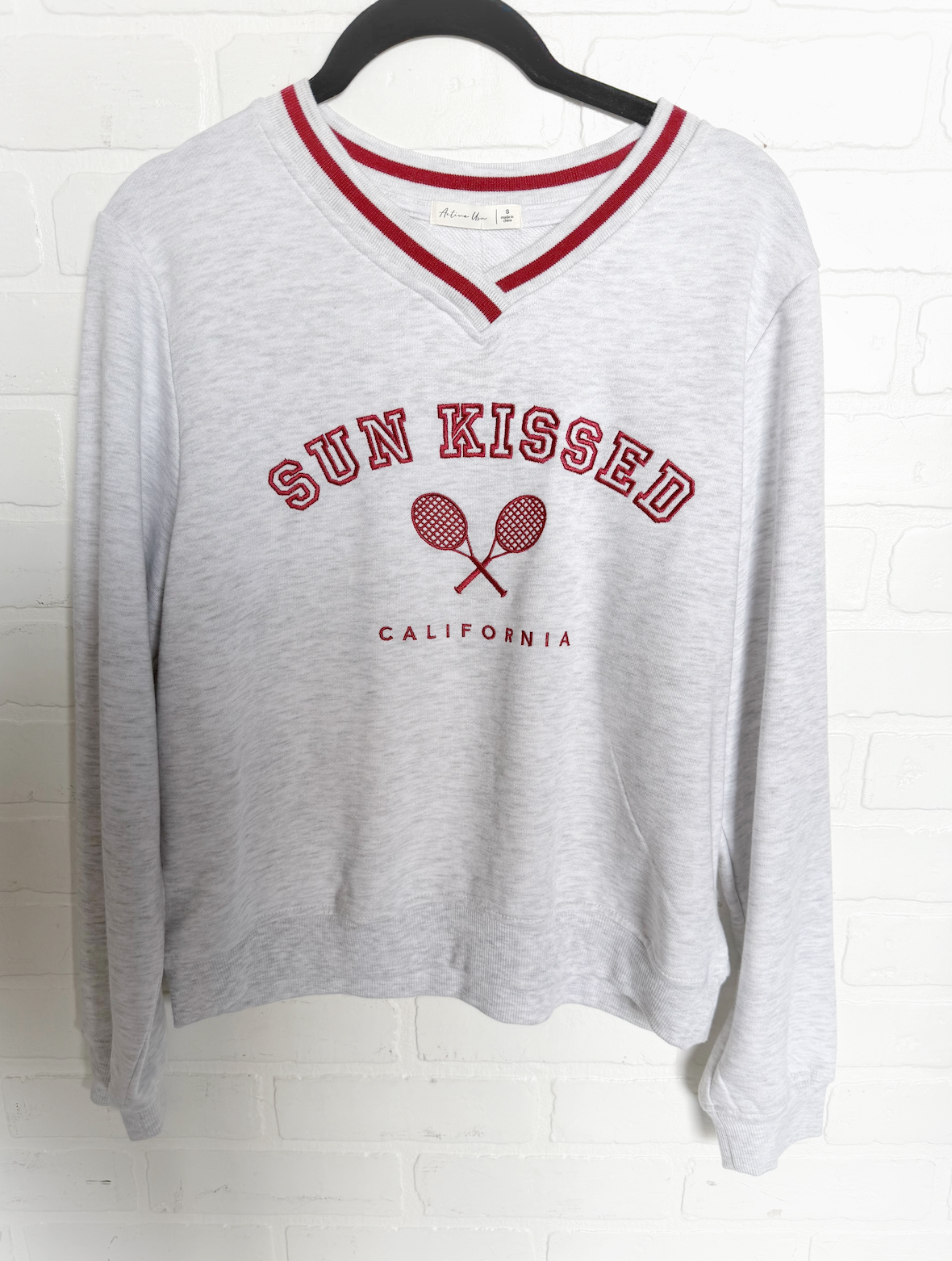 Sunkissed Embroidered Sweatshirt