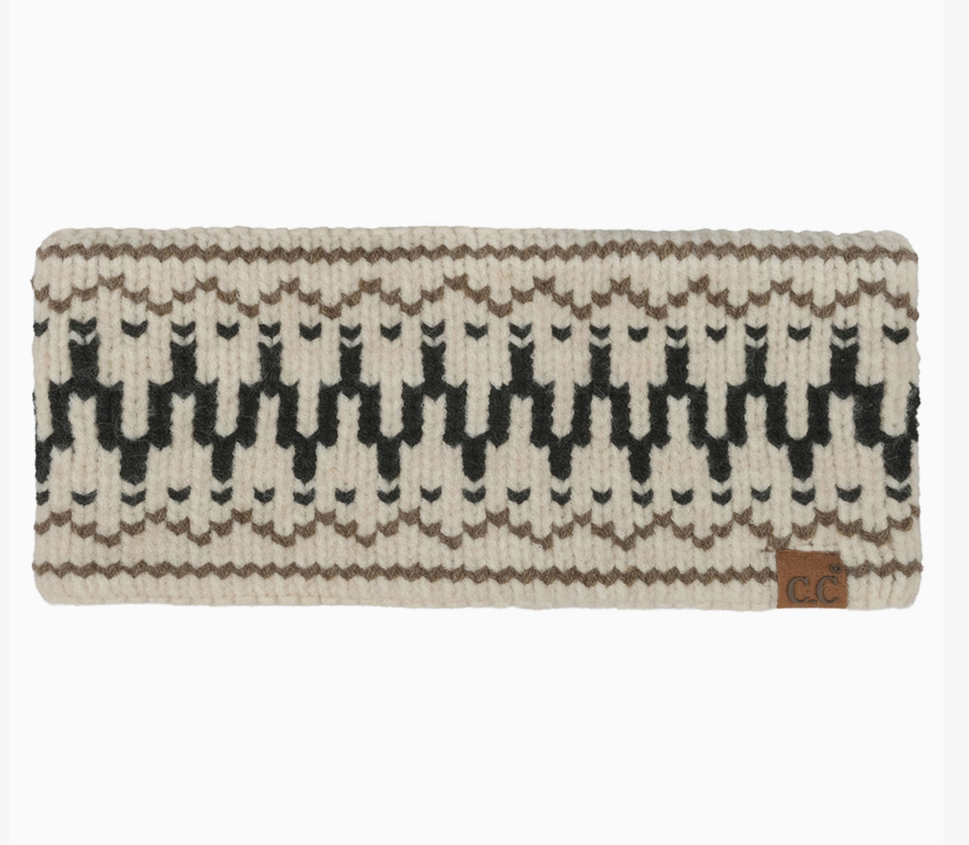 C.C. Fair Isle Headwrap