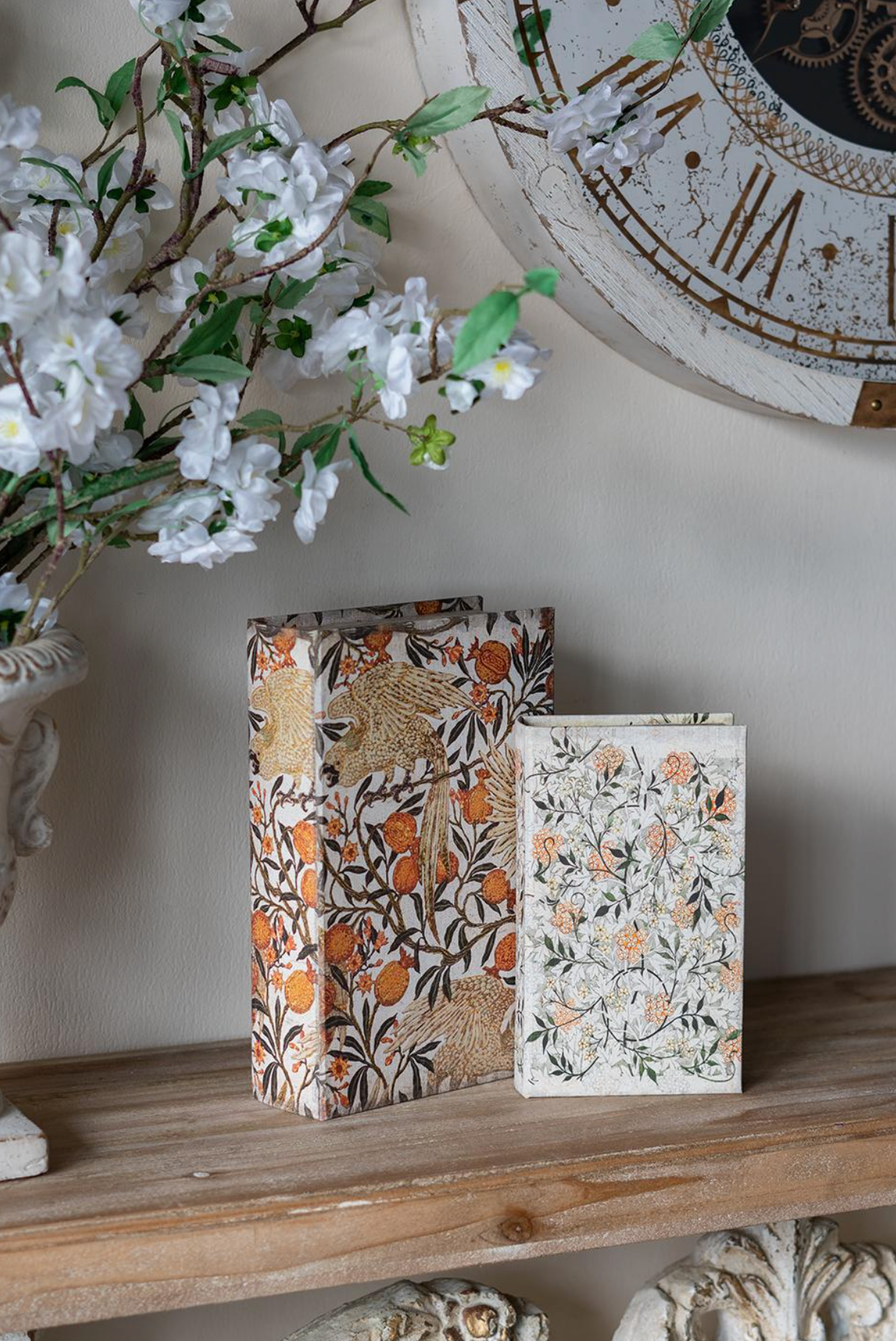 Tangerine Forest Book Boxes