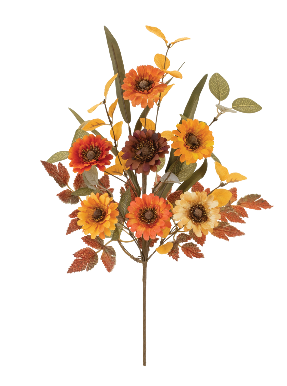 Mixed Gerbera Daisy Spray 19h Polyester