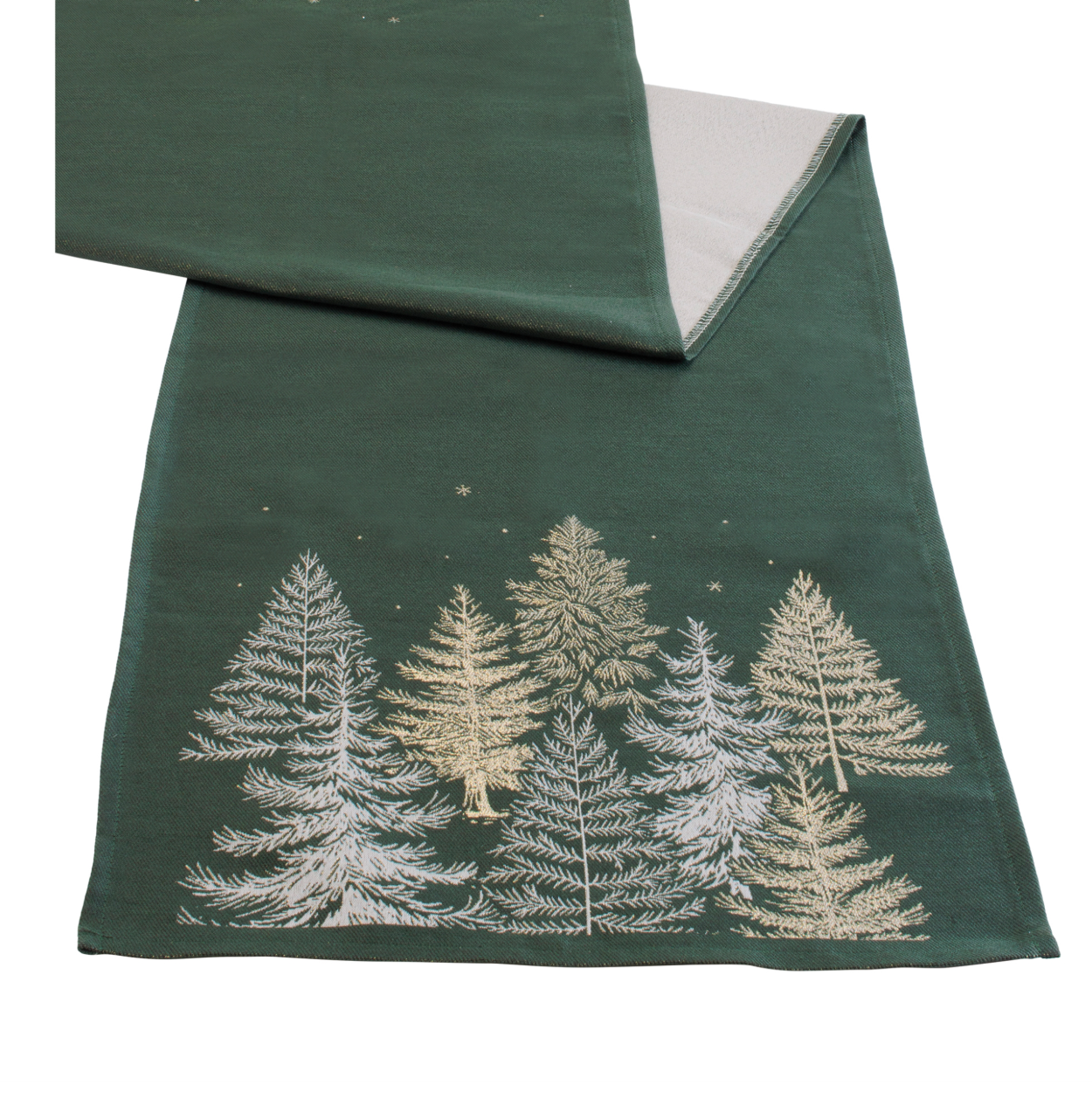 Glitzy Trees Table Runner