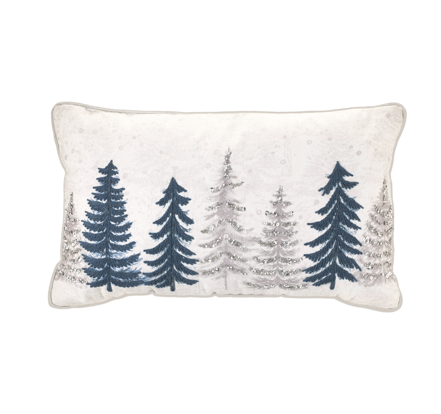 Winter Blues Pillow