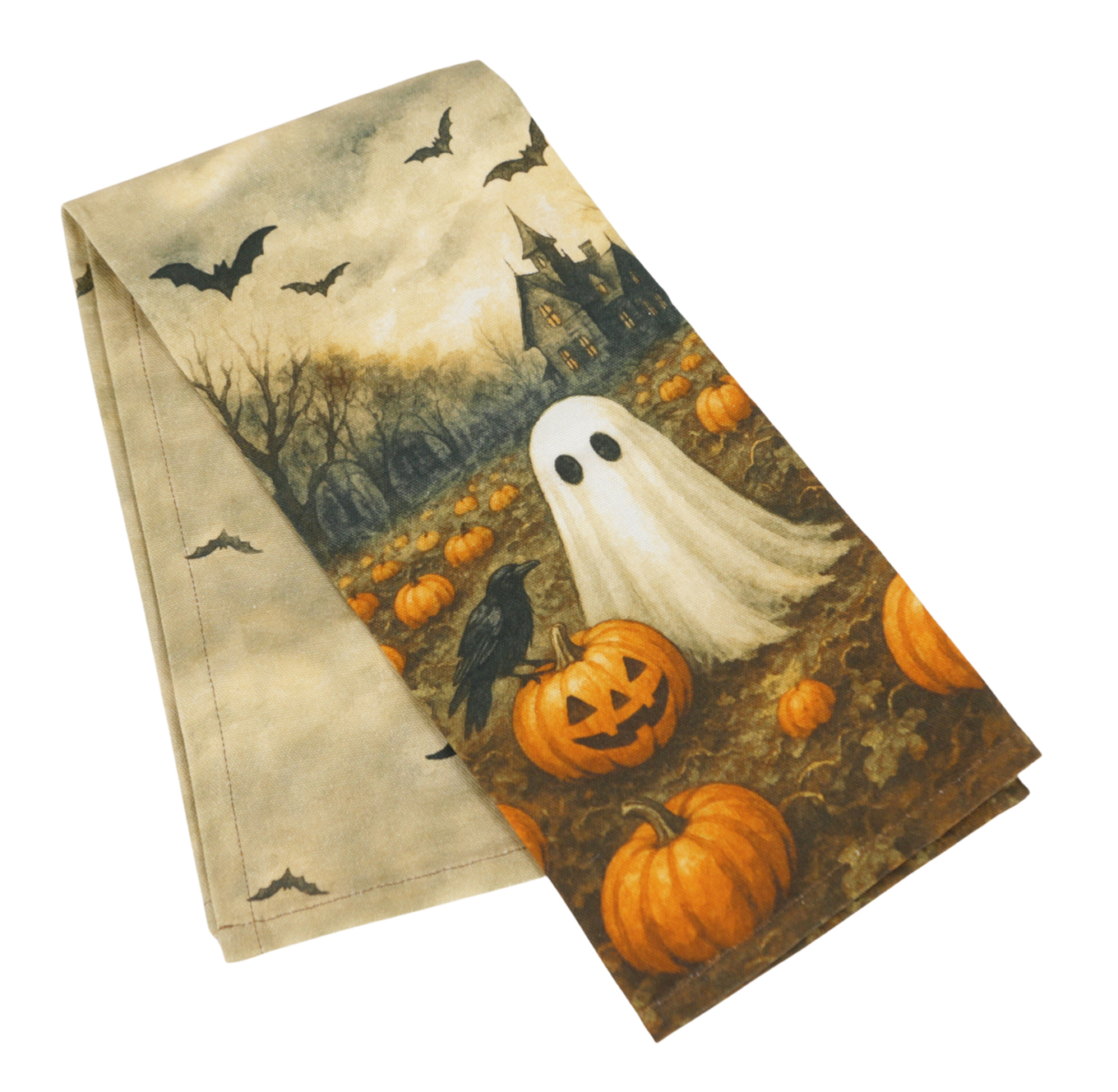 Haunted Tea Towel