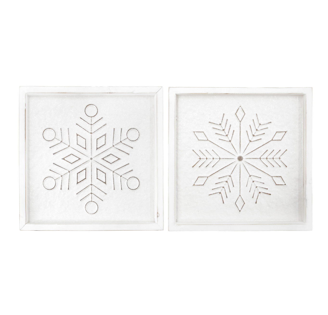12" Snowflake Frame