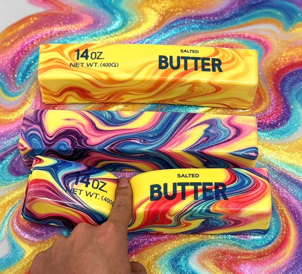 Jumbo Tie-dye Butter Squish