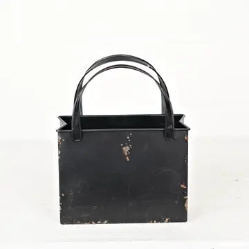 Distressed Metal Tote Bag