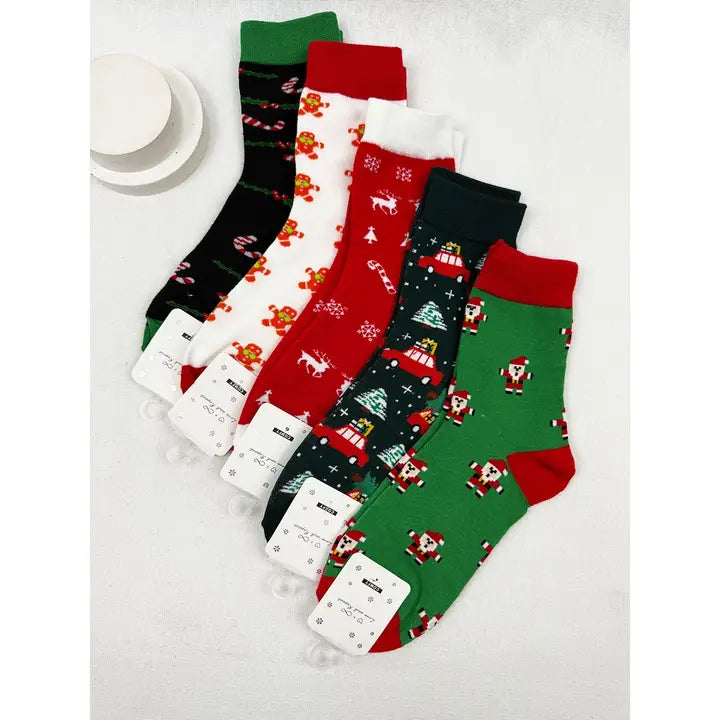 Christmas Socks-Ankle