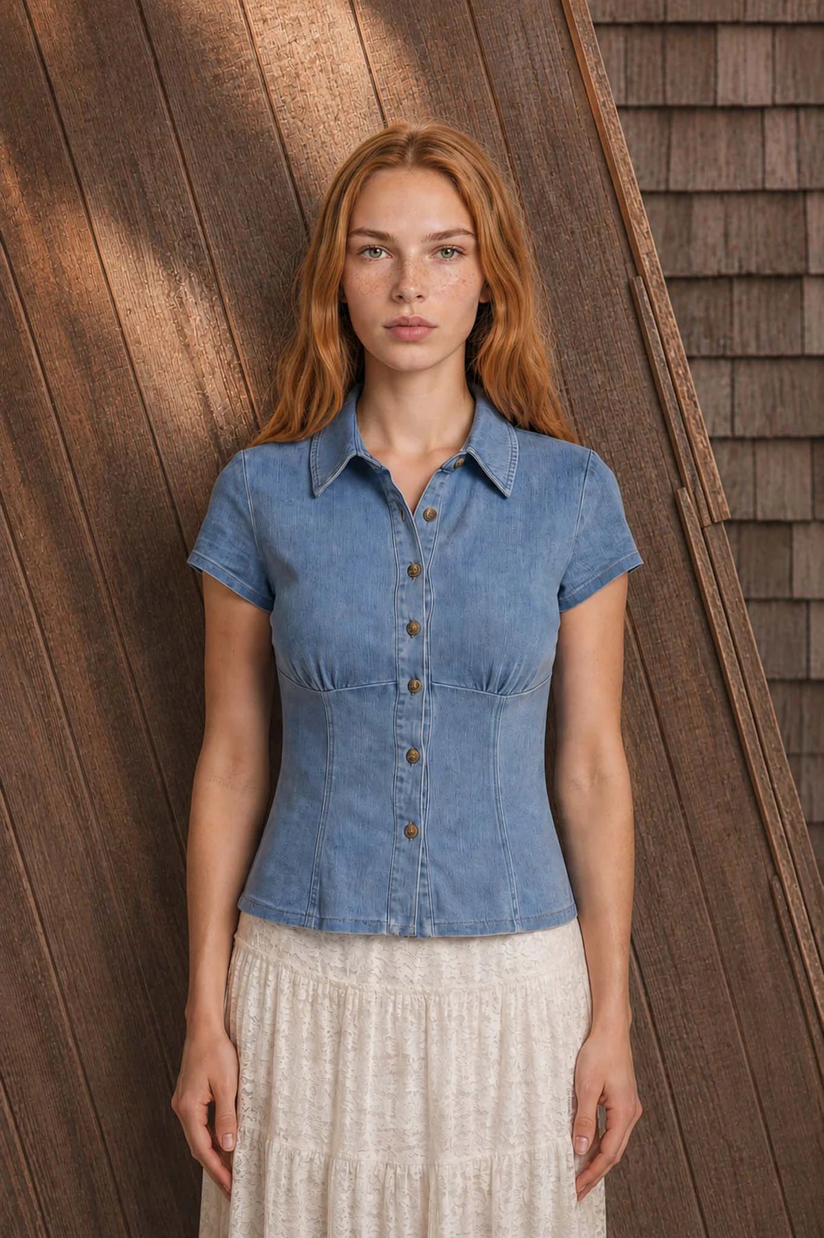Denim Top