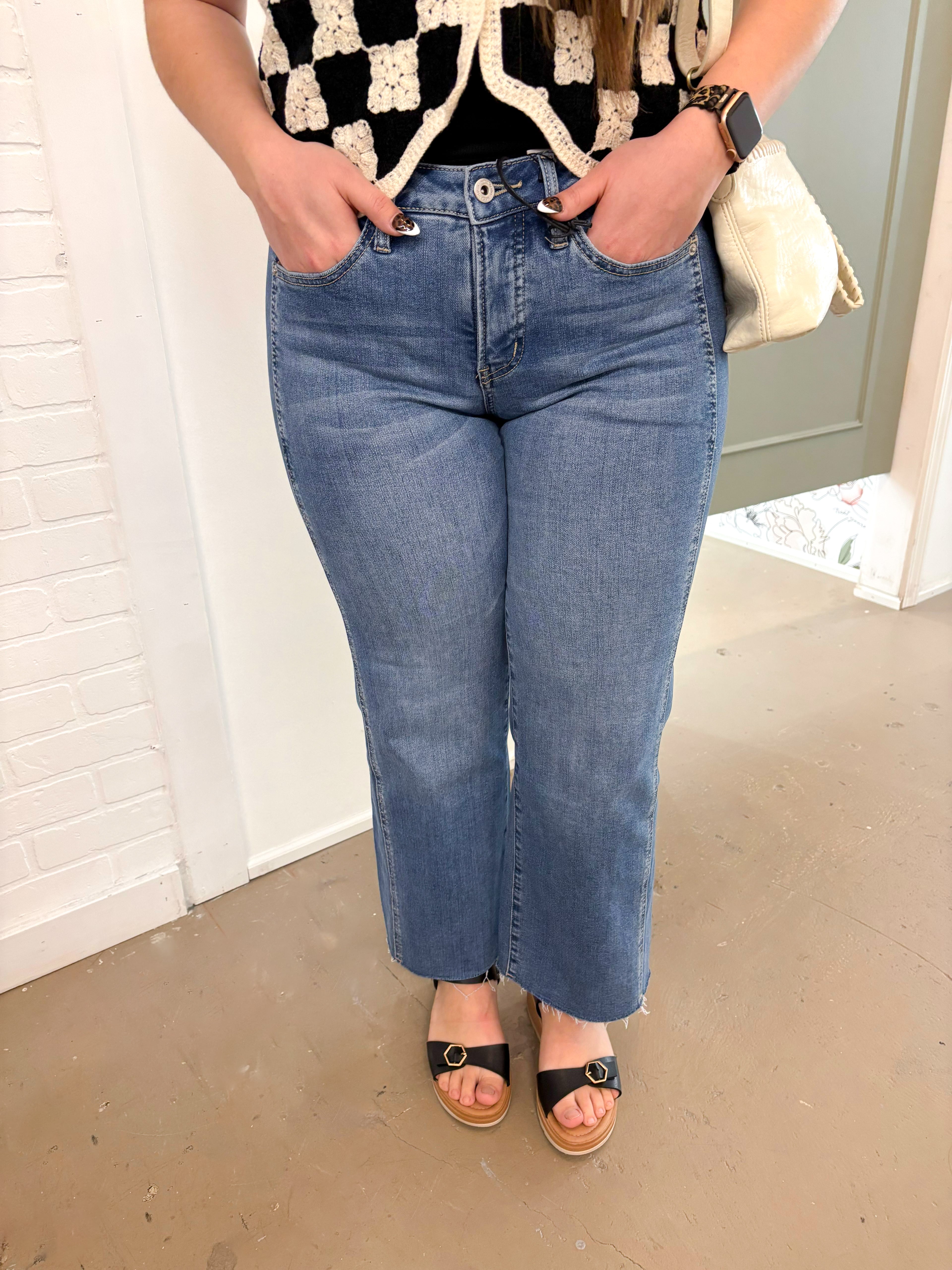 Mica Mid Rise Straight