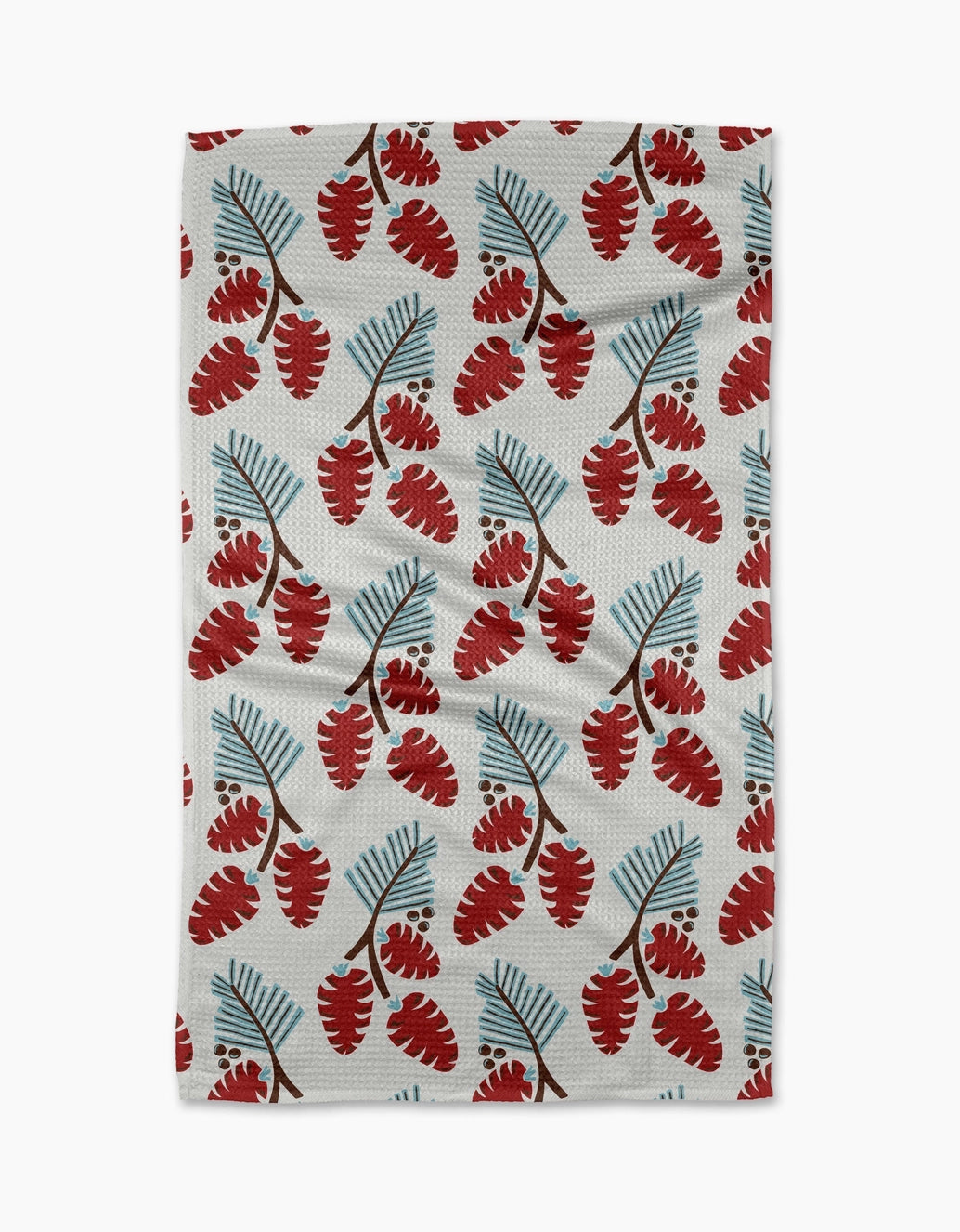 Geometry Winter Forage Tea Towel
